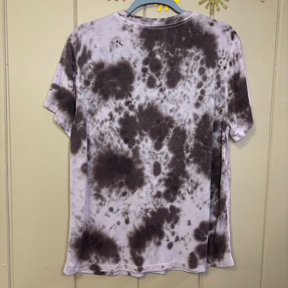 Lululemon tee women’s purple size 4 crew neck tie dye - Picture 4 of 4